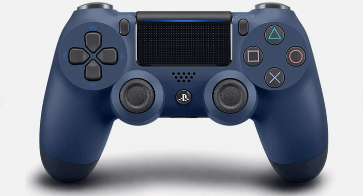 DualShock Wireless PS4 Controller Midnight Blue - Retro vGames