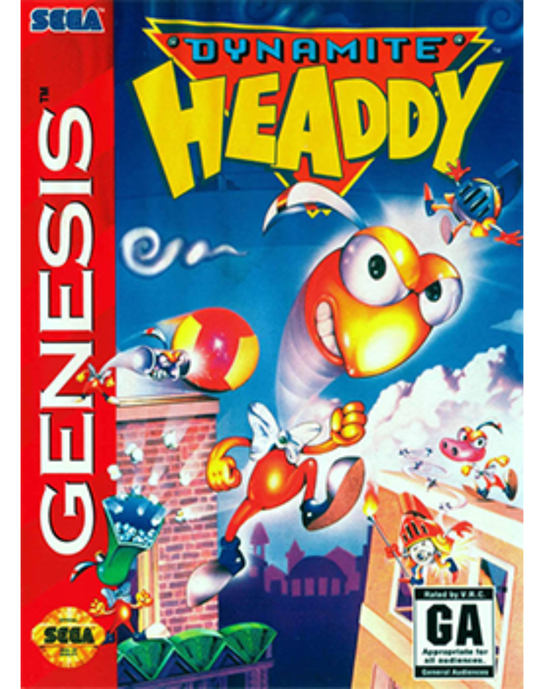 Dynamite Headdy - Sega Genesis Game - Retro vGames