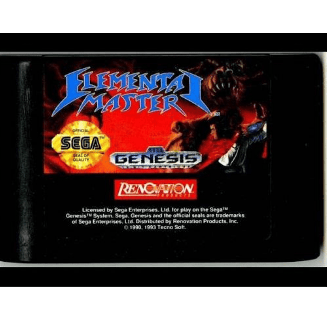 Elemental Master - Sega Genesis Game - Retro vGames