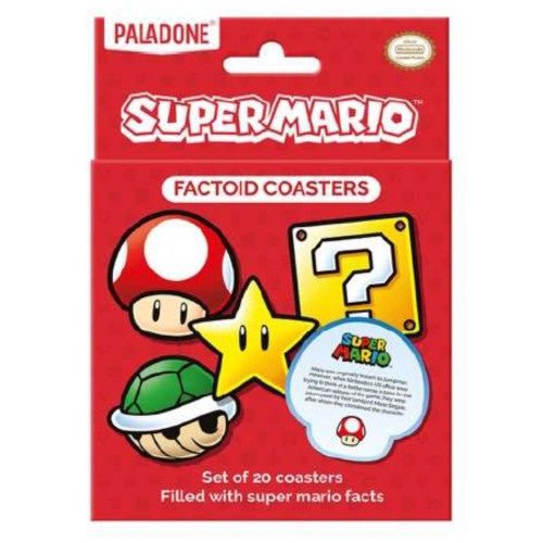 Factoid Coasters Super Mario - Retro vGames