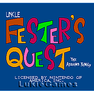 Fester's Quest - NES Game | Retrolio Games