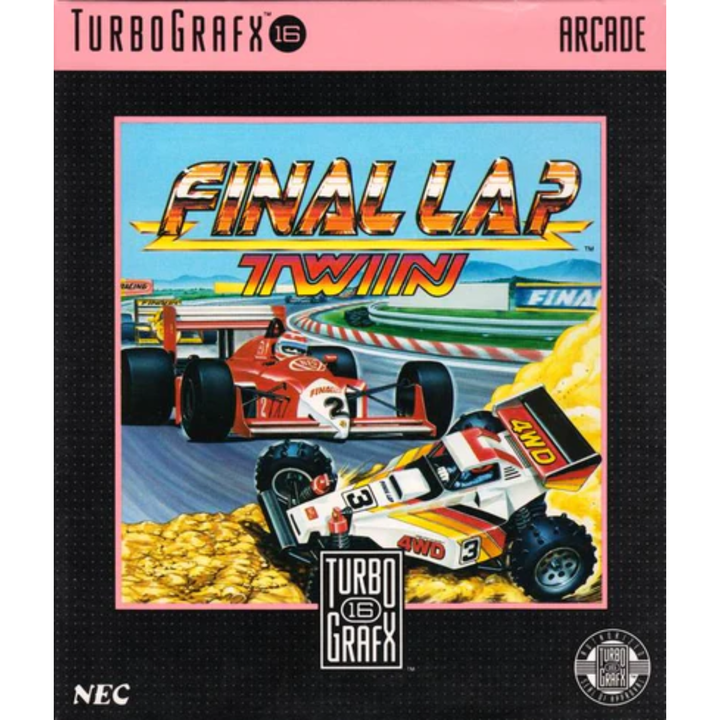 Final Lap Twin - Turbo Grafx 16 Game - Retro vGames