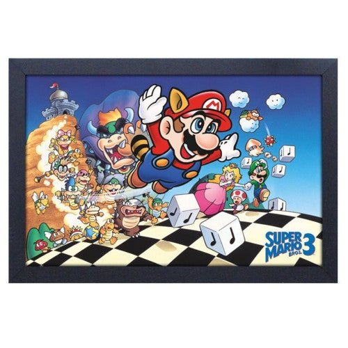 Framed Prints 13x19 - Super Mario Bros. 3 - Retro vGames