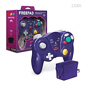 FreePad Wireless GameCube Controller - Purple - Retro vGames