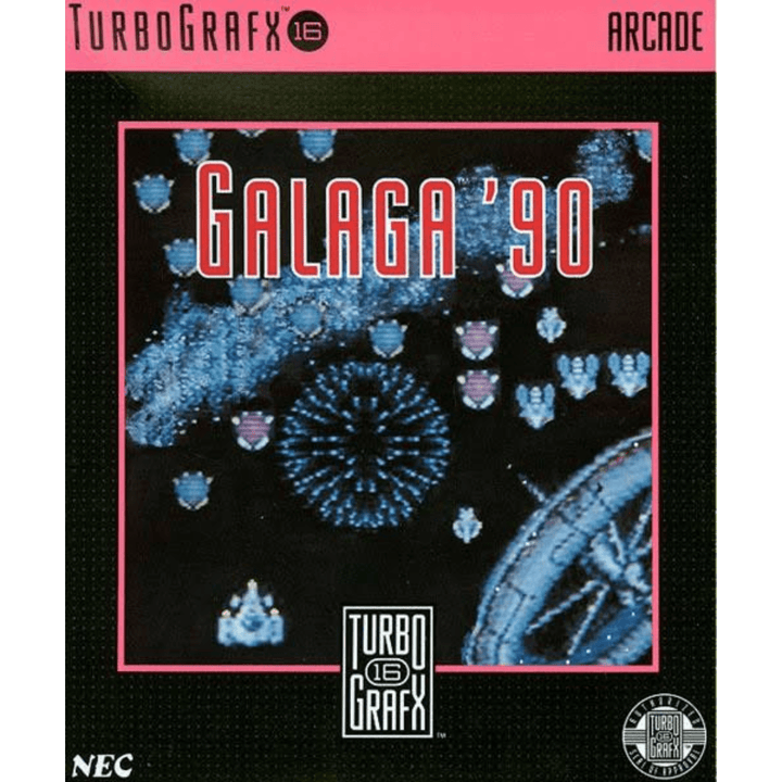 Galaga ’90 - TurboGrafx 16 Game - Retro vGames
