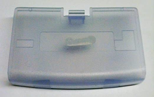 Game Boy Advance Battery Cover- Glacier Clear - Retro vGames