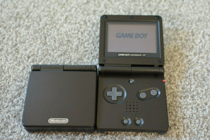 Game Boy Advance SP Replacement Housing - Onyx Black - Retro vGames