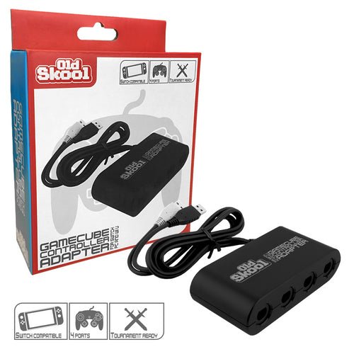 Gamecube 4-Port Controller Adapter - Old Skool - Retro vGames