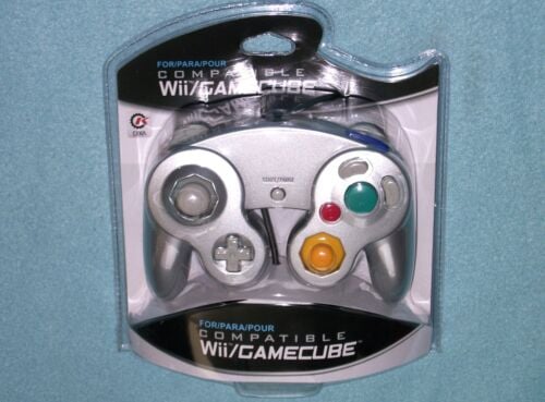 Gamecube Controller Silver (New) - Retro vGames