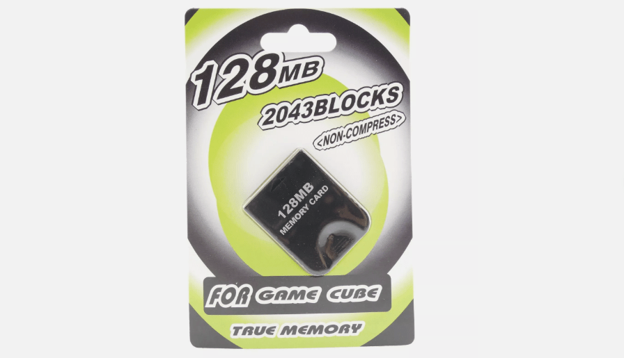 Gamecube Memory Card 128MB (New) - Retro vGames