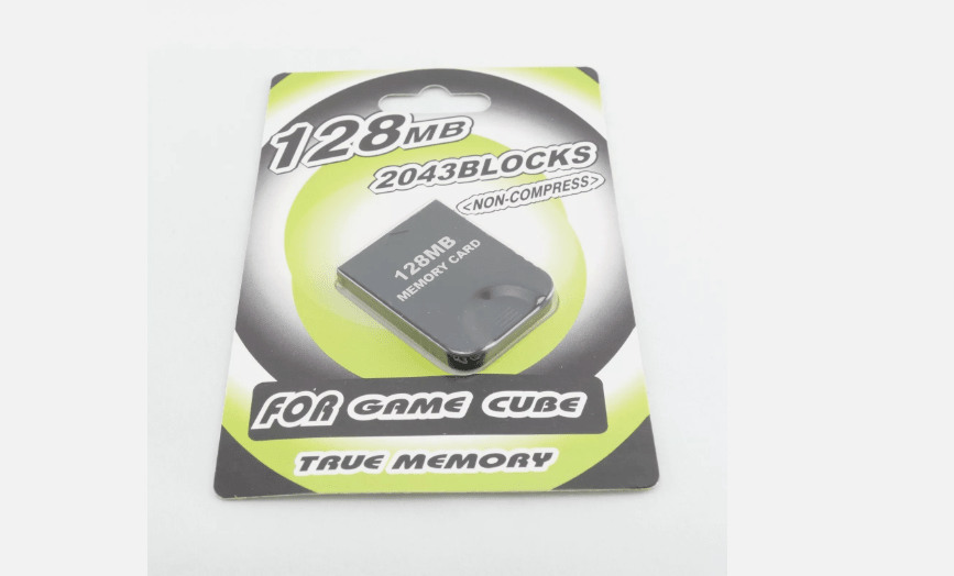 Gamecube Memory Card 128MB (New) - Retro vGames