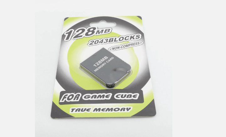 Gamecube Memory Card 128MB (New) - Retro vGames