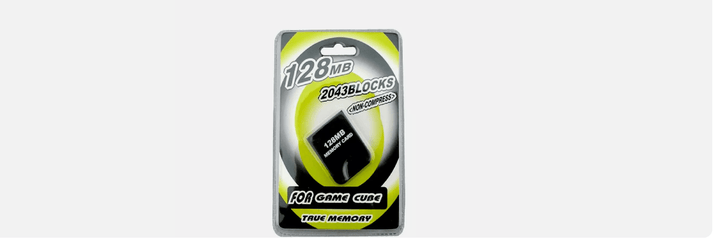 Gamecube Memory Card 128MB (New) - Retro vGames