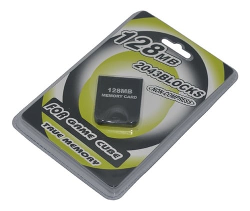 Gamecube Memory Card 128MB (New) - Retro vGames