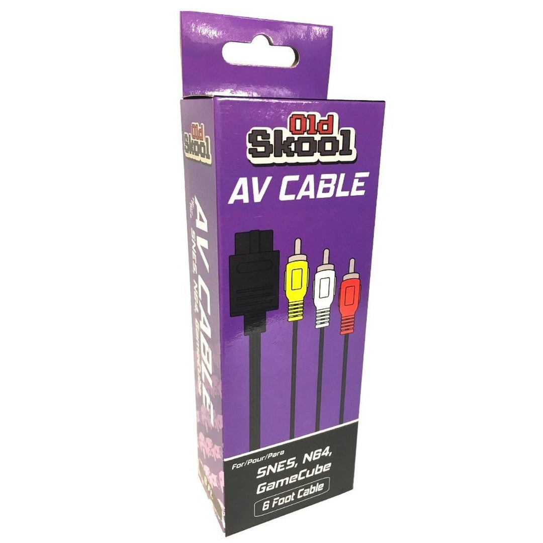GameCube / N64 / SNES AV Cable - Old Skool - Retro vGames