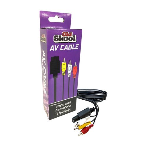 GameCube / N64 / SNES AV Cable - Old Skool - Retro vGames