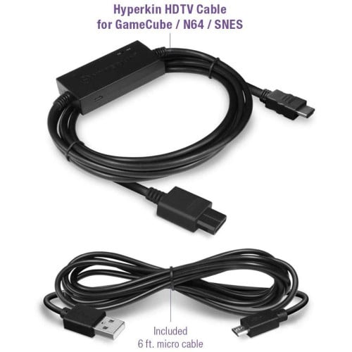 GameCube/ N64/ SNES HD Cable - Retro vGames