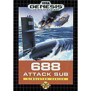 688 Attack Sub - Genesis Game | Retrolio Games
