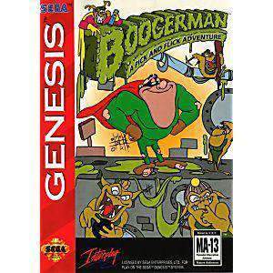 Boogerman A Pick and Flick Adventure - Genesis Game | Retrolio Games