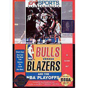 Bulls Vs Blazers and the NBA Playoffs - Genesis Game | Retrolio Games
