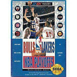 Bulls vs Lakers and the NBA Playoffs - Genesis Game | Retrolio Games