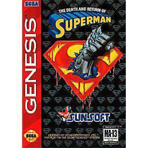 Death and Return of Superman - Genesis Game | Retrolio Games