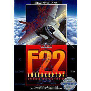 F-22 Interceptor - Genesis Game | Retrolio Games