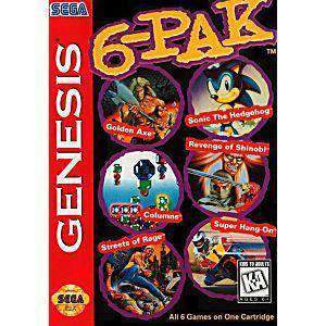 Genesis 6-Pak - Genesis Game | Retrolio Games