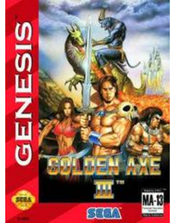 Golden Axe III - Genesis Game - Retro vGames
