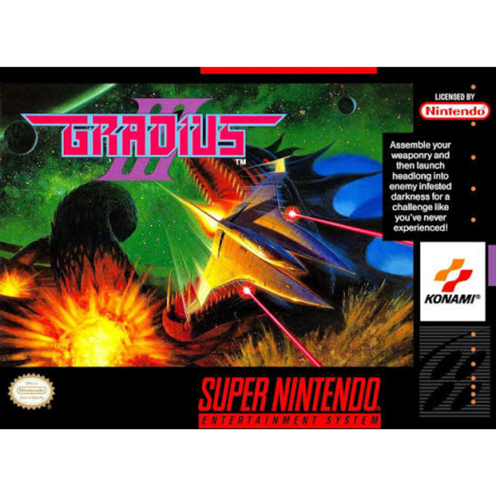 Gradius III - SNES Game - Retro vGames