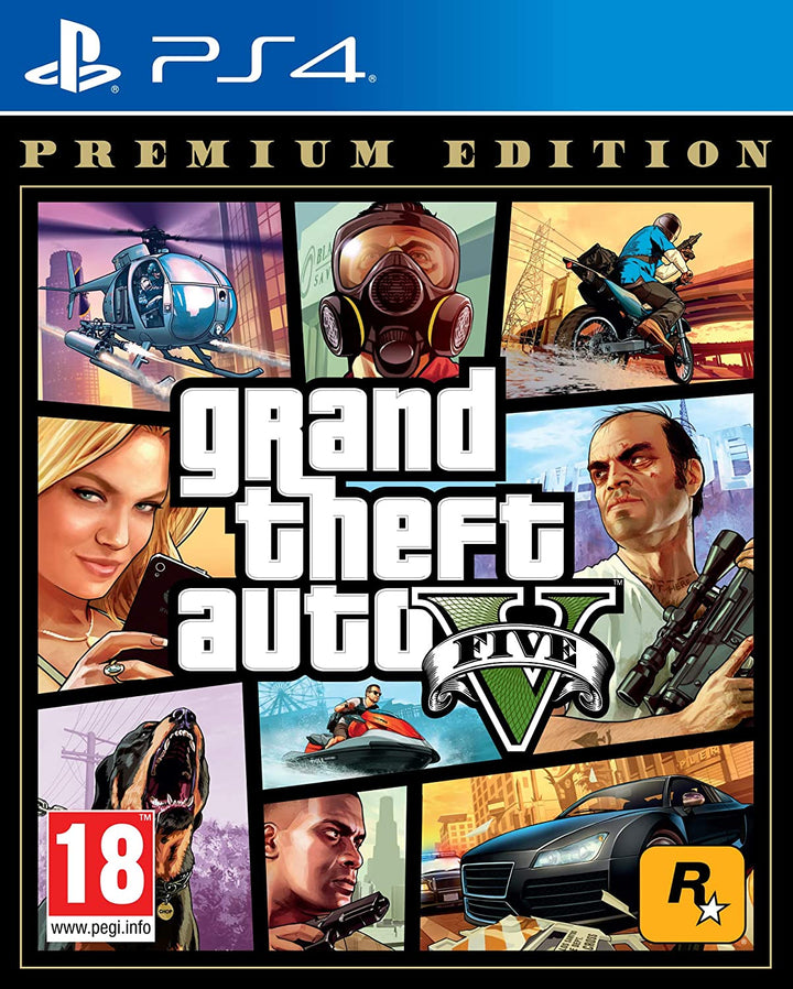 Grand Theft Auto V Premium Edition – PS4 Game - Retro vGames
