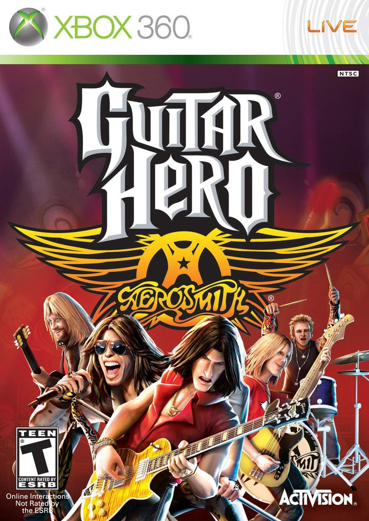 Guitar Hero Aerosmith – XBOX 360 Game - Retro vGames