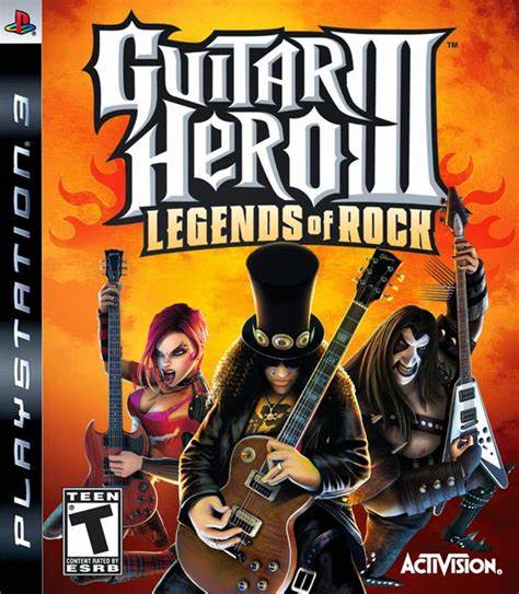 Guitar Hero III Legends of Rock – PS3 Game - Retro vGames