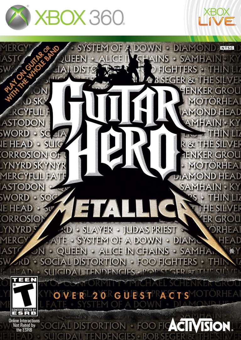 Guitar Hero: Metallica – Xbox 360 Game - Retro vGames