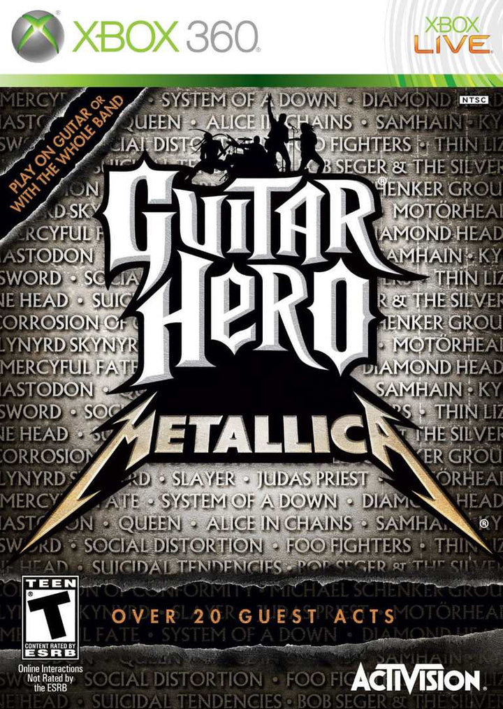 Guitar Hero: Metallica – Xbox 360 Game - Retro vGames