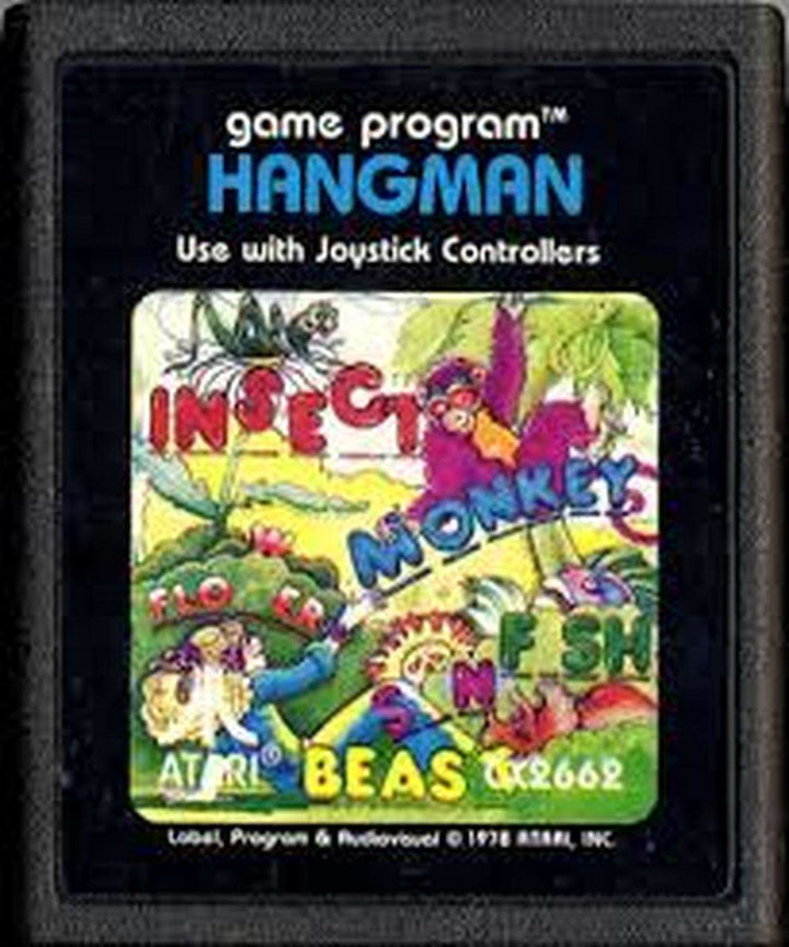HANGMAN - ATARI 2600 GAME - Atari 2600 Game | Retrolio Games