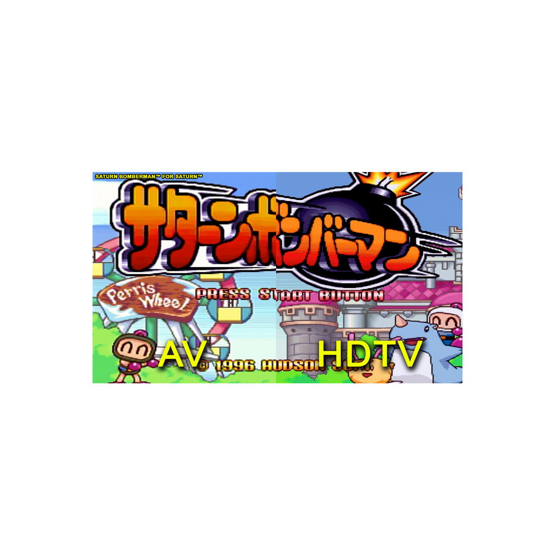HDTV Cable Saturn - Retro vGames