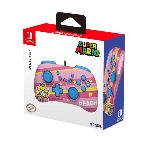 HORI Horipad Mini for Nintendo Switch peach - Retro vGames
