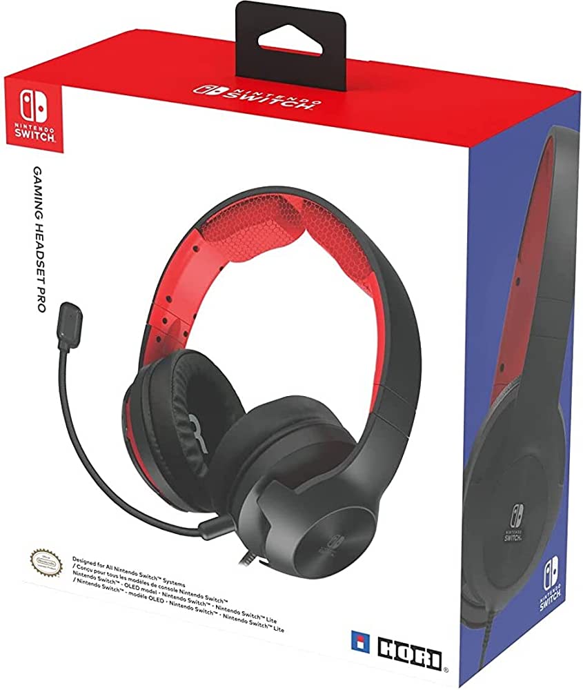 HORI Switch Gaming Headset Pro - Retro vGames