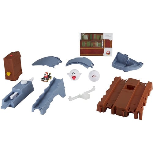 Hot Wheels Mario Kart Boo's Spooky Sprint Track Set - Retro vGames