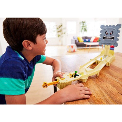 Hot Wheels Mario Kart Thwomp Ruins Track Set - Retro vGames
