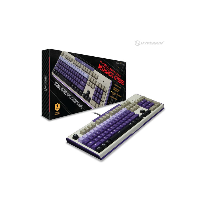 Hyper Clack Tactile Mechanical Keyboard for PC/Mac - Retro vGames