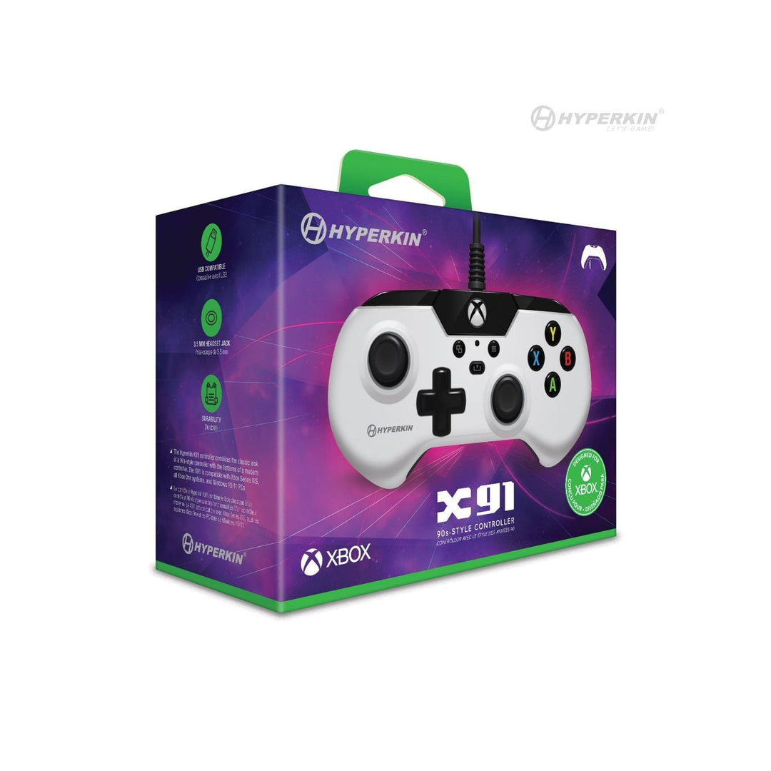 Hyperkin X91 Wired Controller - Retro vGames