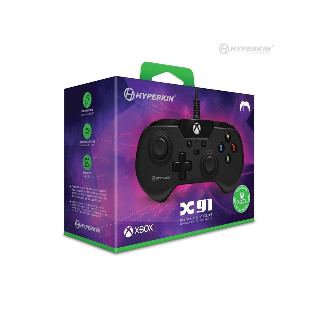 Hyperkin X91 Wired Controller - Retro vGames