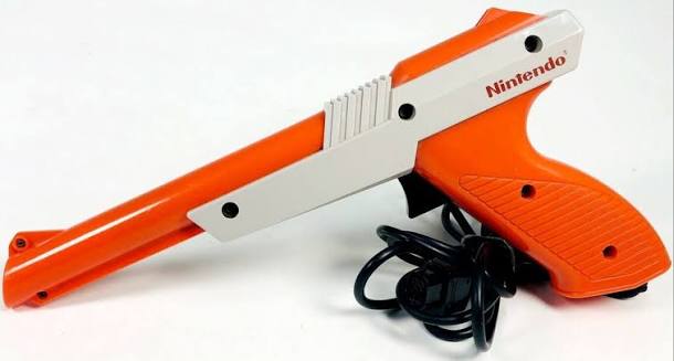 Nintendo NES Orange Light Zapper Gun