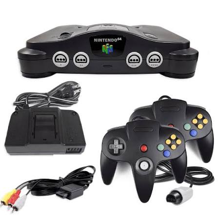Nintendo 64 (N64) Controller – Black (New, Third-Party)