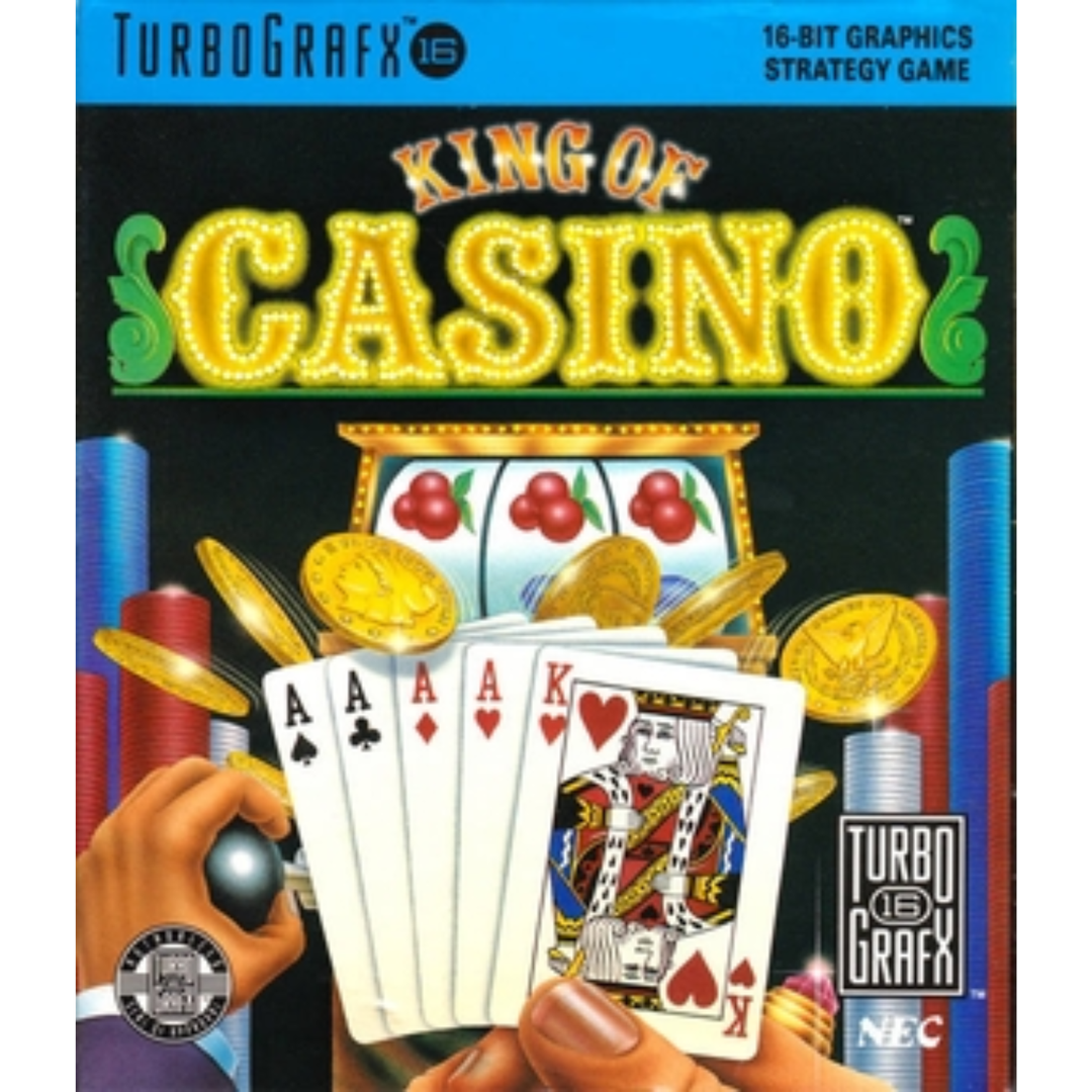 King of Casino - Turbografx 16 Game - Retro vGames