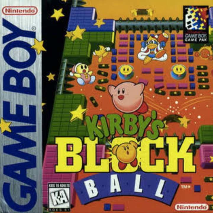 Kirby's Block Ball - Gameboy Game - Retro vGames