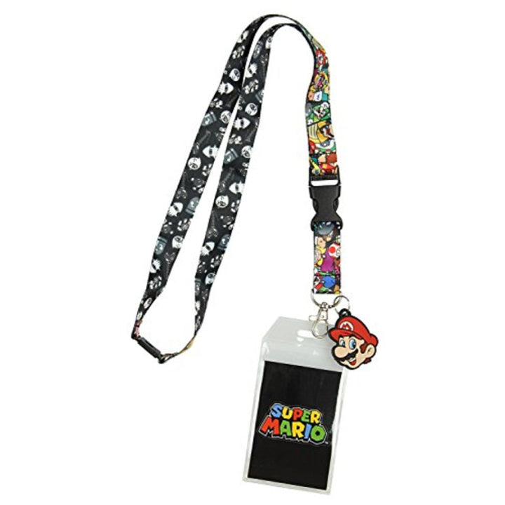 Lanyard Nintendo Super Mario Multi Character - Retro vGames