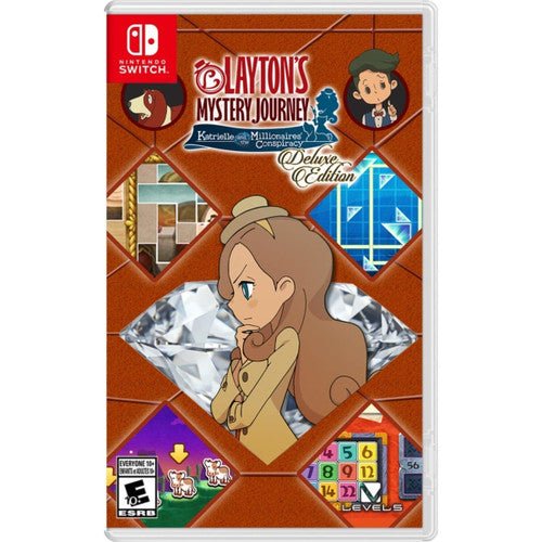 Layton's Mystery Journey: Katrielle and the Millionaires' Conspiracy - Deluxe Edition Switch - Retro vGames